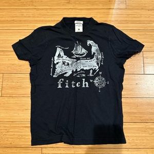 Abercrombie&Fitch Boys Pirate Map T-shirt Size Medium